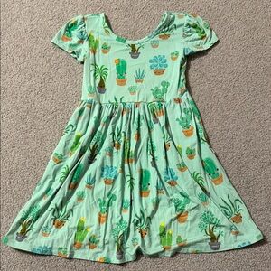 Little Sleepies Plant Garden Kids Dress